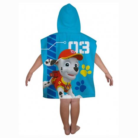 Paw Patrol Spy Character Hooded Towel Poncho Extra Image 1
